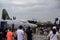 Fokker 50 and Lockheed C-130 Hercules Static Display