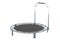 Foldable Mini Trampoline, Fitness Rebounder with Adjustable Foam Handle, Exercise Trampoline, 3D rendering