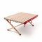 Foldaway Wooden Table Bed: Colorized Futon For Camping