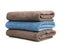 Folded soft terry towels