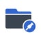 Folder attachment icon