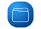 folder blue icon