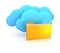 Folder data clouds system technology