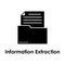 folder, docs, information extraction icon. One of business collection icons for websites, web design, mobile app