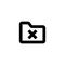 Folder icon. Web archive sign