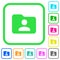 Folder owner vivid colored flat icons icons