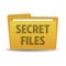 Folder with secret files