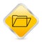 Folder yellow square icon