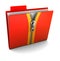 Folder with zip