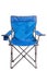 Folding chair for fishing and rest isolated