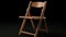 Folding Chair With Realistic Hyper-detailed Rendering