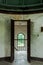 Folding Door Open to Stairwell - Abandoned Warner & Swasey Observatory - East Cleveland, Ohio