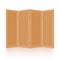 Folding Screen Wooden Room Divider Furniture