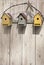 Folk Art Birdhouses