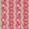 Folk flowers seamless vector repeating background pink an beige. Small florals pattern. Dirnd, Trachtenstoff, Tracht