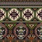 Folk ornamental seamless pattern. Geometric ethnic wallpaper, colorful backdrop