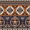 Folk ornamental seamless pattern. Geometric ethnic wallpaper, colorful backdrop