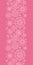 Folk pink floral circles texture abstract vertical