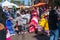 Folklore dance group performing traditional Mexican dances