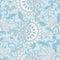Folkloric flowers seamless pattern. ethnic floral vector ornament