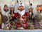 Folkloric marionettes of a sultan and his court to Bukhara in Uzbekistan.