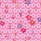 Follow step dance again seamless pattern