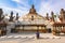 Follower praying, Zhengjue temple, Jilin, China