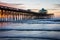 Folly Beach on Folly Beach Island Charleston, South Carolina During Sunrise