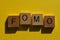 FOMO acronym, Fear of Missing Out
