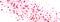 Fond Heart Background White Vector. Bright Pattern Confetti. Red Congratulation Backdrop. Pink Confetti Cute Texture.