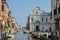 Fondamenta Dondolo Canal adjacent to the Basilica dei Santi Giovanni e Paolo in the Ospedale district