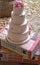 Fondant wedding cake