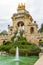 Font de la Cascada in Parc de la Ciutadella, Barcelona, Spain.