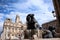 Fontaine Bartholdi Bartholdi Fountain located in the Place des Terreaux Square Lyon, France