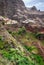 Fontainhas village and terrace fields in Santo Antao island, Cape Verde