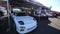 Fontana, California USA - Nov. 8, 2018: Mazda Rotary-Powered Cars at Sevenstock 21 enthusiast event and festival at Auto Club
