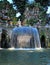 Fontana dell`Ovato `Oval Fountain` cascades
