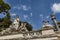 Fontana della Dea Roma in Piazza del Popolo in Rome