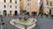 Fontana delle Tartarughe, town square, statue, fountain, courtyard