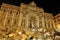 Fontana di Trevi, bigest spring in Rome, Italy