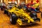 FONTVIEILLE, MONACO - JUN 2017: yellow FORMULA ONE F1 in Monaco Top Cars Collection Museum