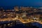 Fontvieille, Monaco in the night