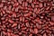 Food background - raw brown kidney beans