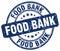 food bank blue stamp