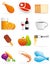 Food and beverages icons