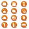 Food and beverages web icons