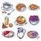 Food Breakfast Icon Set