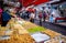 Food in Carmel Market, Tel Aviv, Isreal.