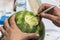 Food carving watermelon