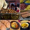 Food collage, Moroccan flavors. Travel cuisine
